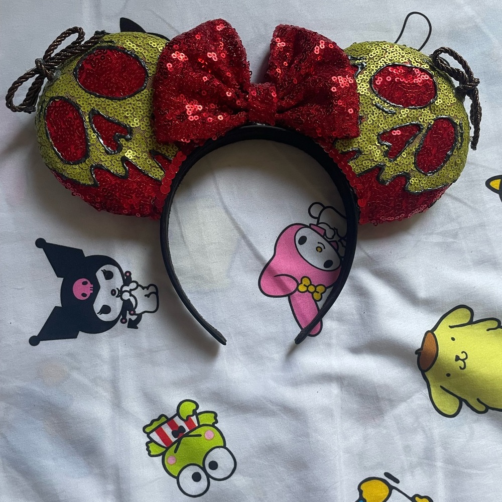 Custom Snow White Themed Mouse Ears Headband